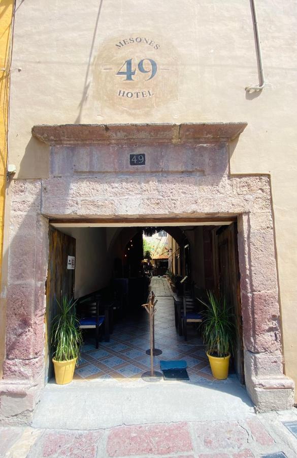 Hotel Mesones 49 San Miguel de Allende Dış mekan fotoğraf