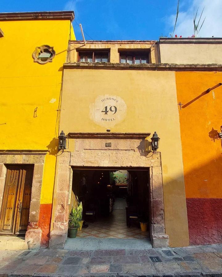 Hotel Mesones 49 San Miguel de Allende Dış mekan fotoğraf
